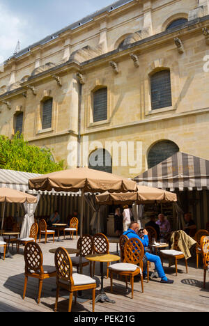 Cafe, Musée de l'Armée, Army Museum, Les Invalides, Paris, Frankreich Stockfoto