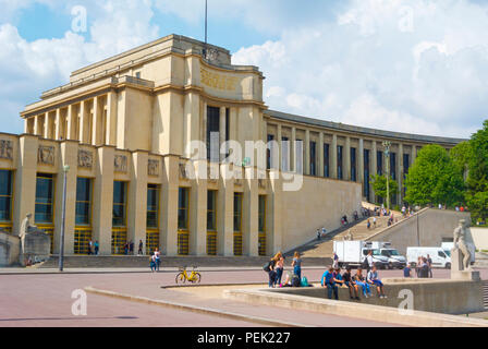 Palais de Chaillot, Trocadero, Paris, Frankreich Stockfoto