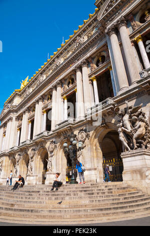 Oper, das Palais Garnier, Place de l'Opéra, Paris, Frankreich Stockfoto