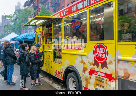 Imbisswagen in New York City Stockfoto