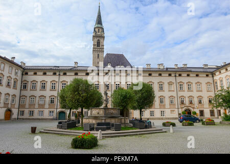 Kloster St. Peter in Salzburg, Österreich Stockfoto