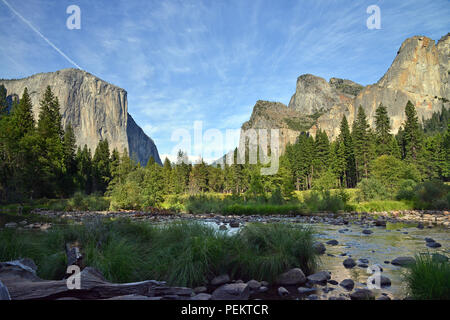 USA, Kalifornien, Yosemite Tal in den Yosemite National Park Stockfoto