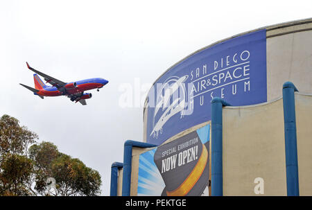 San Diego Air & Space Museum, Kalifornien, USA Stockfoto