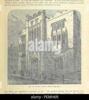 Historisches Archiv Bild von Seite 399 des "Alten und Neuen London, etc." Stockfoto