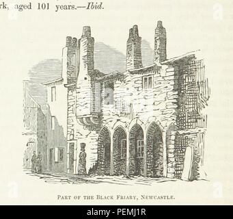Historisches Archiv Bild ab Seite 502 der 'Tabelle Buch des lokalen Historiker, der sich mit bemerkenswerter vorkommen, historische Fakten, die Traditionen, die legendäre und beschreibende Balladen, verbunden mit den Grafschaften von Newcastle-upon-Tyne, Northumberland, und Dur 1867 genommen. Stockfoto