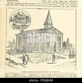 Historisches Archiv Bild von Seite 623 "Robertson's Wahrzeichen von Toronto. Eine Sammlung von historischen Skizzen der Altstadt von York von 1792 bis 1833 (bis 1837) und von Toronto von 1834 bis 1893 (bis 1914). Auch ... Gravuren... Publi 0207. Stockfoto