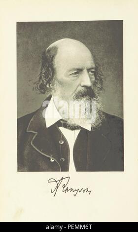Seite 10 "Die poetische und dramatische Werke von Alfred Lord Tennyson. Cambridge edition. (Bearbeitet von W. J. Rolfe.)' Stockfoto