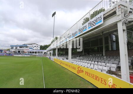 Allgemeine Ansicht von der Tom Pearce stand vor der Essex Adler vs Glamorgan, NatWest T20 Blast Cricket am Cloudfm County Ground am 16. Juli Stockfoto