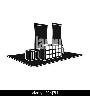 Schwarz, blast, Gebäude, Geschäft, Chemie, Firma, komplexe, Anreicherung, Enterprise, Ausrüstung, Fabrik, Ofen, Icon, Illustration, Industrie, isoliert, kubisch, Logo, Manufaktur, Herstellung, Metallurgie, Anlagen, Räumlichkeiten, Produktion, Recycling, Behälter, Shop, Zeichen, Struktur, Strukturen, Symbol, Turm, Trompete, Vektor-, Web-, Vektor, Vektoren, Stock Vektor