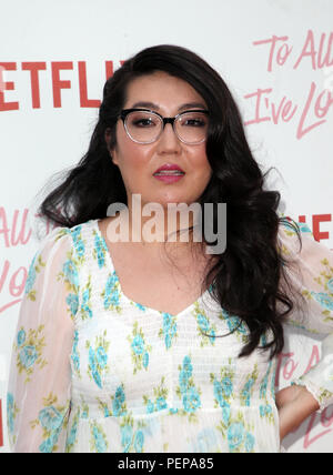 Culver City, USA. 16 Aug, 2018. Jenny Han, betreut von Netflix', um allen jungen Ich habe vor "Los Angeles Special Screening am Arclight Kinos Culver City am 16. August 2018 in Culver City, Kalifornien Quelle: Faye Sadou/Medien Punch/Alamy Leben Nachrichten geliebt Stockfoto