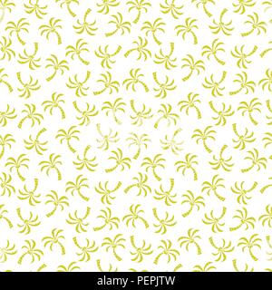Nahtlose Muster mit Palmen. Vector Illustration. Stock Vektor