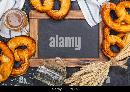 Oktoberfest Hintergrund Kopie Raum Stockfoto