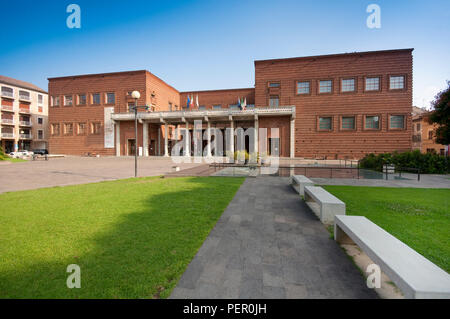 Italien, Lombardei, Cremona, Piazza Guglielmo Marconi Platz, Museo del Violino, Violine Museum Stockfoto