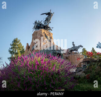 Armee der Anden Monument (Monumento al Ejercito de Los Andes) in Cerro de la Gloria an General San Martin Park - Mendoza, Argentinien Stockfoto