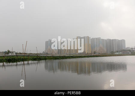 Wintersporturlaub Urbanigation, Dhaka, Bangladesch Stockfoto