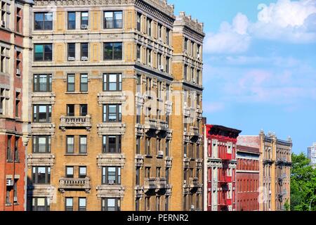 New York City, Vereinigte Staaten - berühmte Columbia University Campus in Upper Manhattan (Morningside Heights Nachbarschaft von Upper West Side) Stockfoto