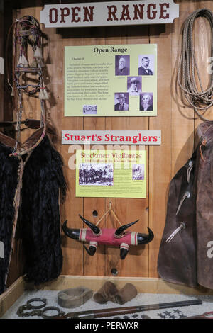 Museum des Oberen Missouri in Fort Benton, Montana, USA Stockfoto