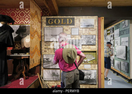 Museum des Oberen Missouri in Fort Benton, Montana, USA Stockfoto