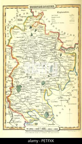 Historisches Archiv Bild von Seite 22 der "Pocket Topographie und Ortsverzeichnis von England übernommen. ... Illustriert von Karten der englischen Grafschaften, und Vignetten der Kathedralen, etc' Stockfoto