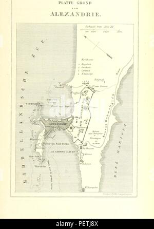 Historisches Archiv Bild von Seite 53 der "Reizen naar de landengte van Suez, Egypte, het Heilige Land. [Mit Platten und Maps.]' Stockfoto