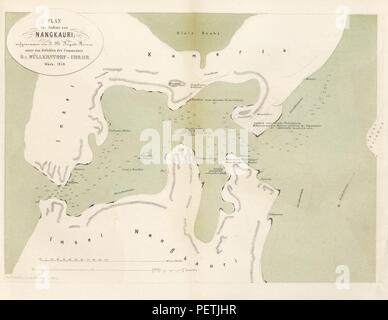 Historisches Archiv Bild von Seite 59 der "Reise der österreichischen Fregatte Novara um die Erde in den Jahren 1857-1859 genommen unter den Befehlen des Commodore B. von Wüllerstorf-Urbair. (Physikalische und geognostische Erinnerungen von3793. Stockfoto