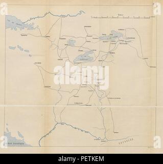 Historisches Archiv Bild von Seite 75 Der ouvenirs du Mexique, 1864-1867. [Mit maps.]' Stockfoto