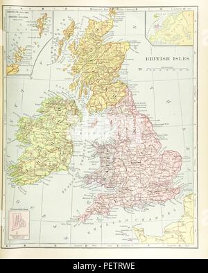 Historisches Archiv Bild von Seite 171 "Advanced Geographie" Stockfoto