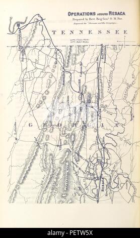 Historisches Archiv Bild ab Seite 206 von Herman und seine Kampagnen eine militärische Biographie berücksichtigt. [Mit Karten und Porträts.]' Stockfoto