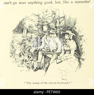 Historisches Archiv Bild von Seite 206 des "Bösen Gast genommen. [Ein Roman.]' Stockfoto