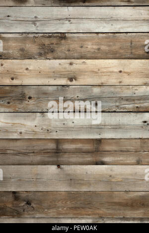 Altes verwittertes Holz Hintergrund Stockfoto