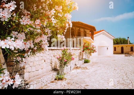 Kloster von Kipoureon auf der Insel Kefalonia, Griechenland Stockfoto