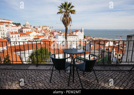 Stadtbild von Lissabon, Portugal Stockfoto