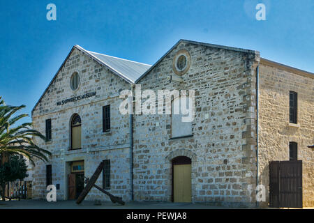 WA Schiffswracks museum Fremantle, Stockfoto