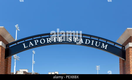 KNOXVILLE, TN/USA Juni 4, 2018: Laporte Stadion und Tom schwarzen Anschluss auf dem Campus der Universität von Tennessee. Stockfoto