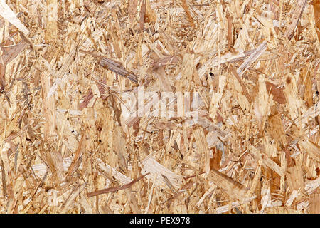 Hergestellt aus recyceltem Holz Spanplatten Stockfoto