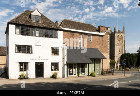 Jakob's House, Dursley Stadtrat Gebäude, Gloucestershire, England, Großbritannien Stockfoto