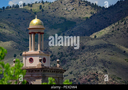 Colorado School of Mines Verwaltungsgebäude Turm an einem sonnigen Tag Stockfoto