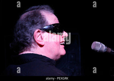 Keyboarder und Sänger Reg Webb am Londoner 606 Club Stockfoto