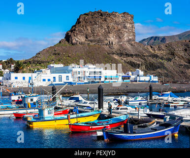 Schöne Puerto de las Nieves, Panoramaaussicht, Gran Canaria, Spanien. Stockfoto