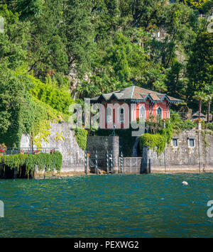 Malerische Anblick in Moltrasio, am Comer See, Lombardei, Italien. Stockfoto