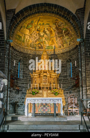 San Giacomo Kirche in Bellagio, Comer See, Lombardei, Italien. Stockfoto