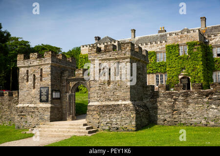 England, Cornwall Padstow, Prideaux Place, 1592 Heimat der Familie Prideaux-Brune Stockfoto