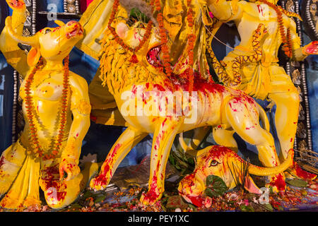 Durga Puja, Dhaka 1017 Stockfoto