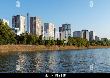 Front de Seine, Paris, Frankreich Stockfoto