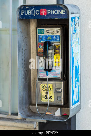 Öffentliches Telefon Stockfoto