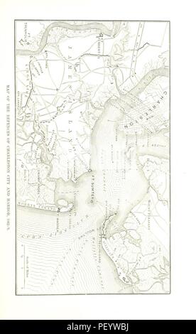 Bild von Seite 105 "Die militärischen Operationen von General Beauregard in den Krieg zwischen den Staaten, 1861 bis 1865. Darunter eine kurze persönliche Skizze, und eine Erzählung für seine Verdienste im Krieg mit Mexiko, 1846-8" von der Bri 3563. Stockfoto