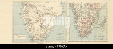 Bild von Seite 531 von 'Missionary Reisen und Forschungen in Südafrika... Mit Noten von F.S. Arnot. Mit Karten und Abbildungen. Neue Ausgabe' Stockfoto