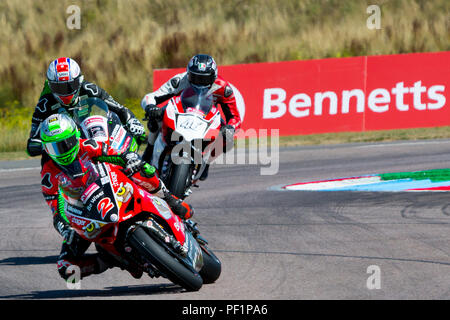 Bennetts, Britische Super Bike, Thruxton, Hampshire, UK, Stockfoto