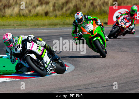 Bennetts, Britische Super Bike, Thruxton, Hampshire, UK, Stockfoto