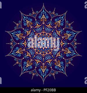 Mandala Vektor Design Element Stock Vektor